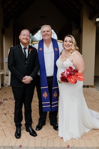 Wedding ceremony by Dr. Gerrit Rademeyer in Lephalale