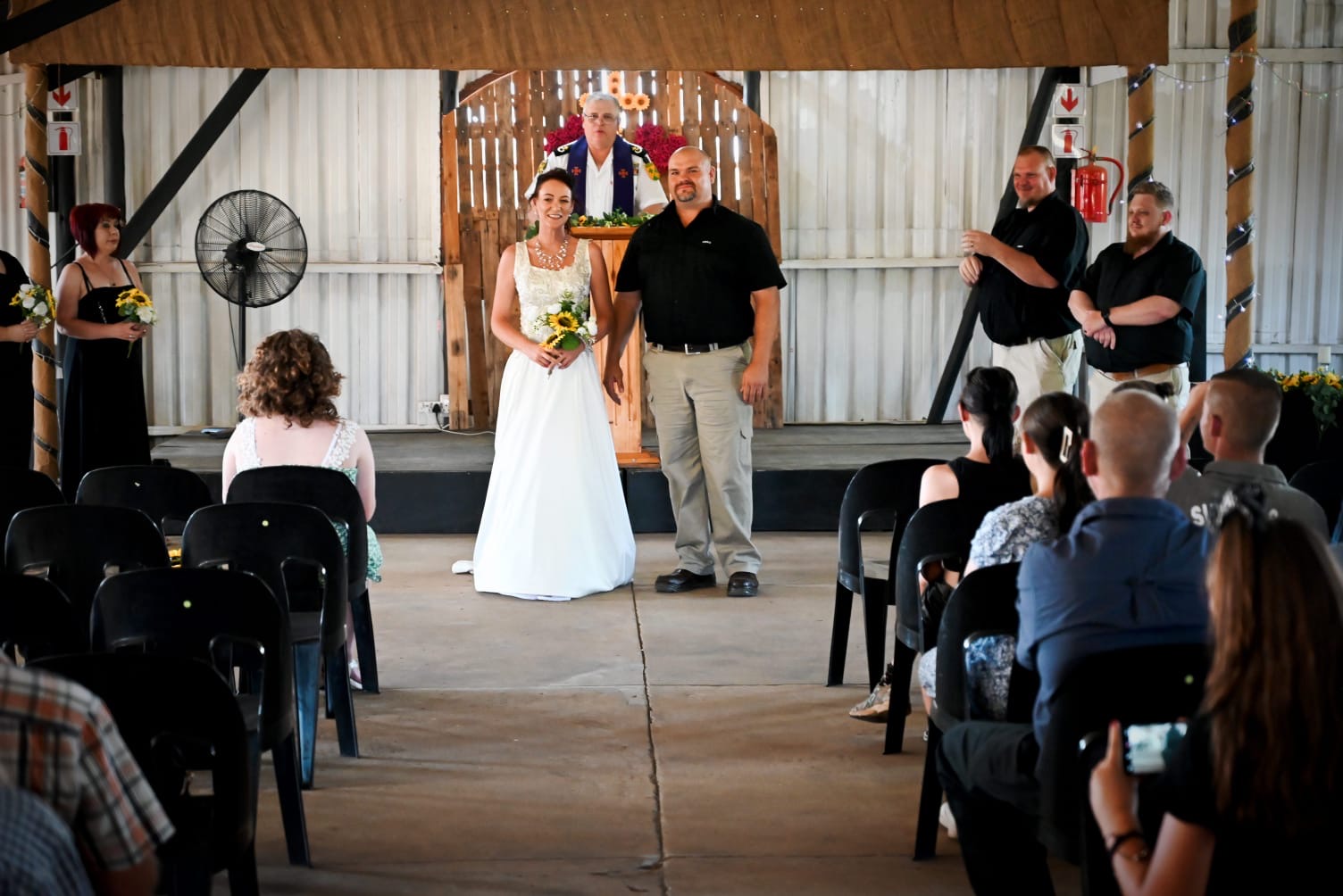 Wedding ceremony by Dr. Gerrit Rademeyer in Lephalale