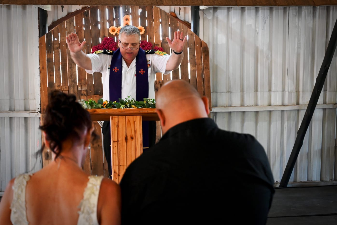 Wedding ceremony by Dr. Gerrit Rademeyer in Lephalale